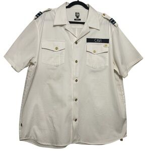 Cavi White Short Sleeve Shirt